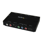 StarTech.com USB 2.0 HD PVR Gaming and Video Capture Device – 1080p HDMI / Component Instruction manual