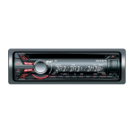 Sony CDX-DAB500U DAB-radio cd-receiver Bruksanvisning