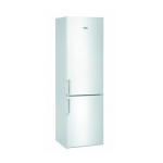 Whirlpool WBE3625 NF W Fridge/freezer combination Program Chart