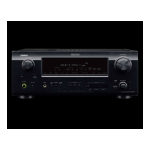 Denon AVR-689 7.1 CH/5.1 2 CH Independent Zone Home Theater Receiver Quick Start Guide