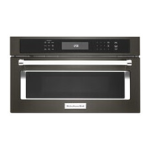KitchenAid KMBP107EBS Built In Microwave Oven Guide