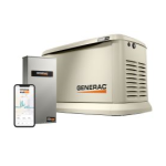 Generac 24 kW G0072090 Standby Generator Manual
