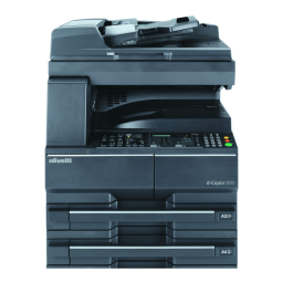 Olivetti d-Copia 1800, d-Copia 2200 SERVICE MANUAL | Manualzz