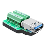 DeLOCK 65370 Adapter USB 3.0 Type-A female &gt; Terminal Block 10 pin Scheda dati