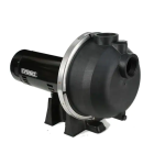 Everbilt EFLS20-HD 2 HP Non-Corrosive Thermoplastic Construction Sprinkler Pump Use and care guide