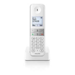 Philips Bežični telefon D4501B/53 Upute za uporabu