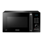 Samsung Micro-ondes solo avec capteur, 23L, Noir - MS23H3125FK Manuel utilisateur