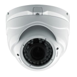 COP-USA CD39IR-AHD-B IR Vandal Proof Dome Camera f2.8-12mm Lens Owner's Manual