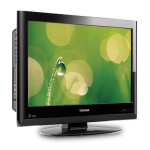 Toshiba 22AV600UZ Television User Guide
