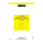 ZANUSSI FA623 Εγχειρίδιο χρήστη