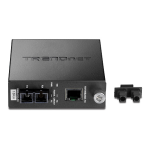 TRENDnet RB-TFC-1000MSC Intelligent 1000Base-T to 1000Base-SX Multi-Mode SC Fiber Converter Datasheet