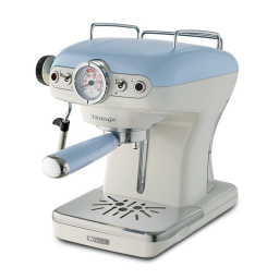 Ariete 1389 Vintage espresso machine blue Product sheet | Manualzz