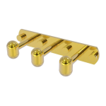 Allied Brass Tango Collection 3 Position Robe Hook installation Guide