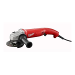 Milwaukee 6121-31 4-1/2 in. 11000 RPM Small Angle Grinder Trigger Grip Specification