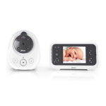 Alecto DVM-77 Babyfoon met camera en 2.8&quot; kleurenscherm, wit/antraciet Manual de usuario