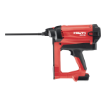 HILTI GX-IE Nailer Gas Actuated Direct Fastening Tools Instruction manual
