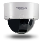 TRENDnet Security Camera SecurView PoE Dome Internet Camera User's Manual
