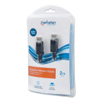 Manhattan 393799 1080p DisplayPort Monitor Cable Datasheet