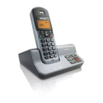 Philips Draadloze telefoon met antwoordapparaat SE1553B/22 Snelstartgids