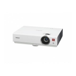 Sony VPL-DX120 2600 Lm XGA Mobile Projector Operating instructions