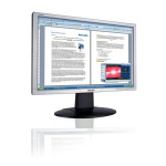 Philips 200AW8FS Computer Monitor User manual