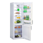 Bauknecht WBE37142 W Fridge/freezer combination Grafic de program
