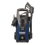 FERM GRM1012 High pressure cleaner 1650W Instructions / Assembly