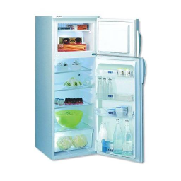 Whirlpool ARC 2140 Fridge/freezer combination Program Chart | Manualzz