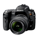 Sony DSLR-A450Y User manual