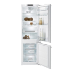 Gorenje NRKI5182PW Built-in integrated fridge freezer Instructions for use