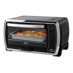 Oster 1300 W 4-Slice Black Toaster Oven with Broiler and Temperature Control User manual