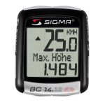 SIGMA SPORT BC 14.12 Alti STS Instructions