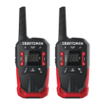 Craftsman CMXZRAZF668 32-Mile Range GMRS/FRS Two-Way Radios Safety and Operating Instruction
