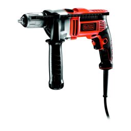 Black & Decker KR705 Drill Instruction manual | Manualzz