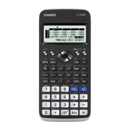 CASIO fx-570EX, fx-991EX: Guia + Chat AI & PDF Acesso | Manualzz
