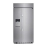 LG LSSB2692ST Built-In Side-by-Side Refrigerator Owner's Manual