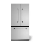 AGA MELFDR23SS 36 Inch Counter Depth French Door Refrigerator Use and care guide