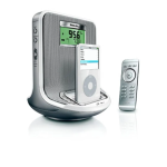 Philips Radiowecker für iPod/iPhone AJ300D/12 Schnellstartanleitung