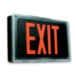 Chloride 55 Series Die Cast Aluminum LED Exit Sign Specifications