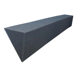 GutterFoam GF-K4FR-48box-DS FR 4 ft. Foam Filter Plastic Gutter Guard for 4 in. K-Style (48-Pack) Instructions | Manualzz