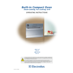 Electrolux EBCSL70S Installation guide