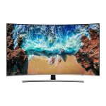 Samsung 65'' NU8500 Curved Dynamic Crystal Colour Ultra HD certified HDR 1000 Smart 4K TV Quick start guide