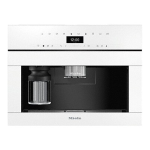 Miele 11754280 VitroLine Series 24 Inch Built-In Coffee System Installation Instructions