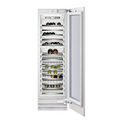 Siemens iQ700 wine cooler Instruction manual | Manualzz