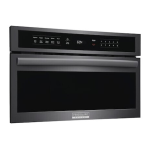 Frigidaire GMBD3068AD Gallery Series 30 Inch Built-In Microwave Oven Installation Instructions