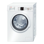 Bosch WAQ28461GB 1400 rpm 8 kg Washing machine, front loader Serie | 6 Product spec sheet