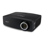 Acer P7203 Projector Product sheet