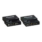 Muxlab HDMI Extender Kit, HDBT, UHD-4K Datasheet