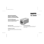 Sanyo VCC-ZM300A, VCC-ZM300P Instruction Manual