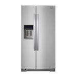Whirlpool WRS588FIHZ 28 cu. ft. Side-by-Side Refrigerator in Fingerprint Resistance Stainless Steel Installation Instructions